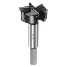 40mm (1-19/32") Carbide 3 Flutes 4 Spurs Wood Hinge Boring Forstner Drill Bit
