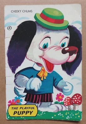 Cheeky Chums No.4: The Playful Puppy (1970's Paperback). 
