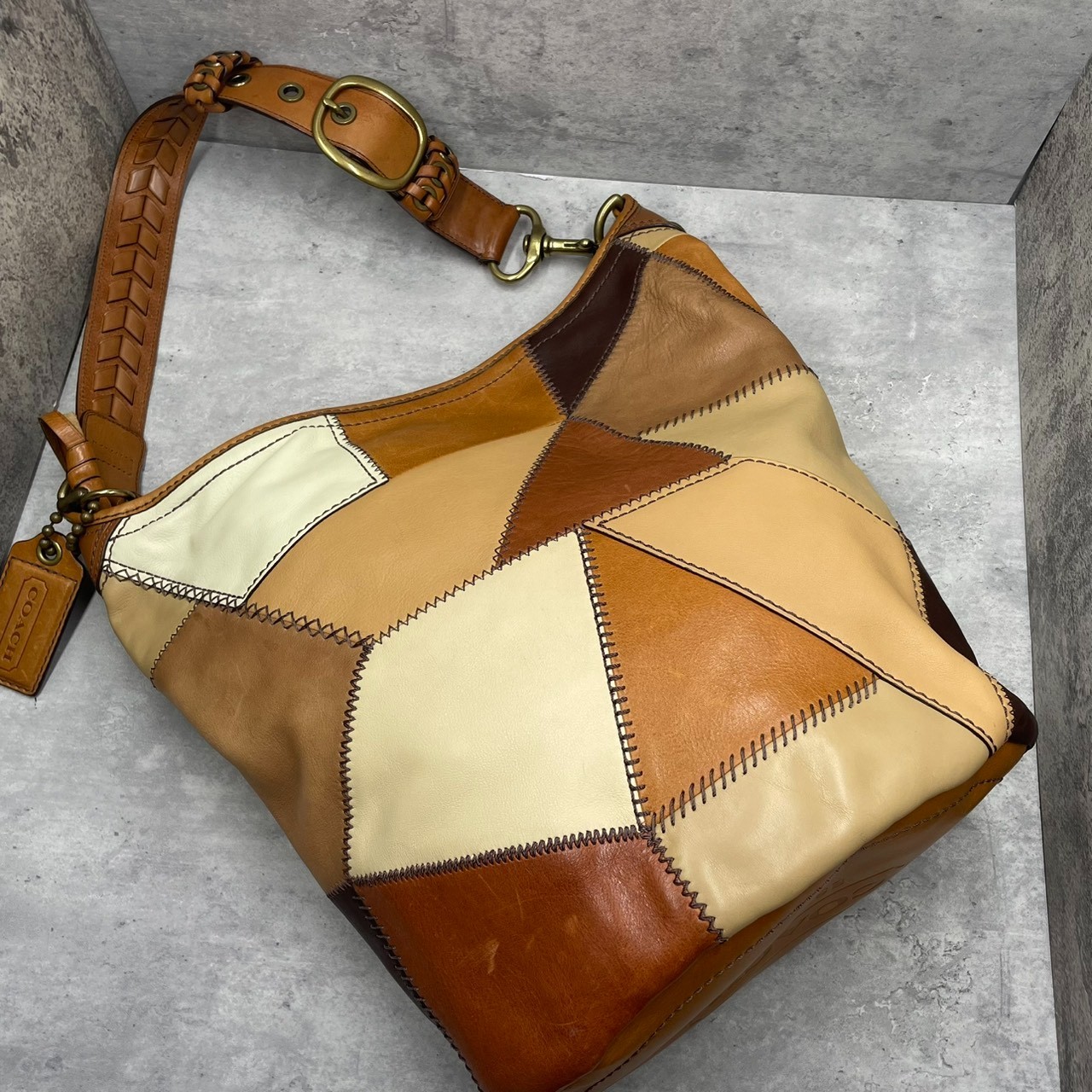 Coach 11476 Vintage Patchwork Bleecker Duffel Bag… - image 13