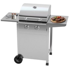 ProfiCook Gasgrill PC-GG 1309 Edelstahl, Grillfläche 45 x 42 cm, 2 Brenner …