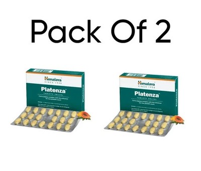Himalaya PLATENZA Tabs For Boost Platelets 2 Box FREE SHIP Exp 2027