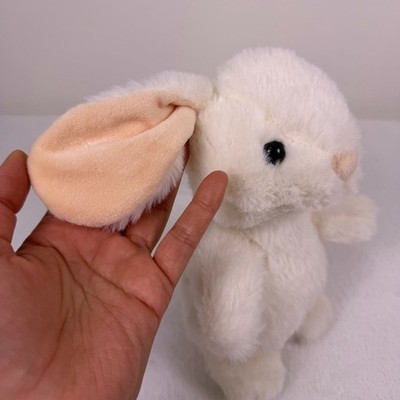 Easter 8'' Sitting Floppy Bunny Cream Plush Way to Celebrate New