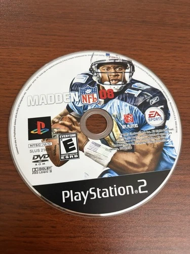 Madden NFL 08 PS2 PlayStation 2 (Disc Only) Video Game Sony