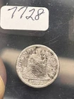 1875 P SEATED LIBERTY DIME - GOT SOME MILES ON THIS OLD GIRL
