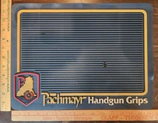 Pachmayr Handgun Grips Vintage Rubber Advertising Promotion Cleaning Pub Mat