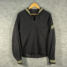 Vintage US NAVY Blue Dress Jumper Sailor Wool Uniform Jacket Crackerjack