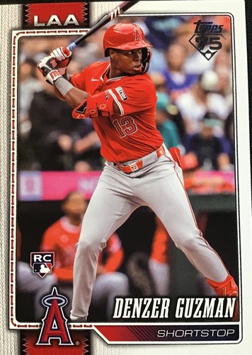 2026 Topps #91C2-4 Denzer Guzman 1991 Topps Chrome Mojo Rookie