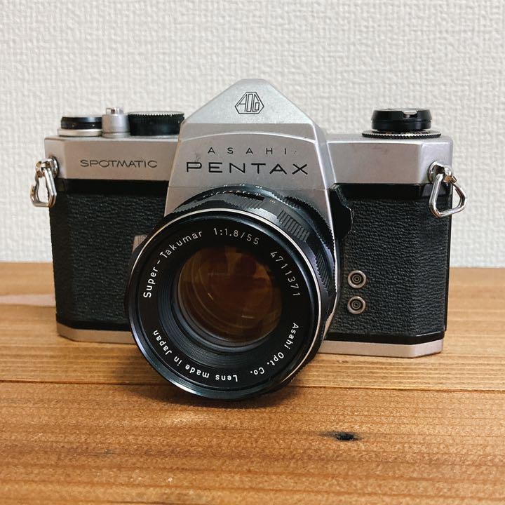 完動　PENTAX SP　55mm F1.8 №2919868.4772957 Pentax SP Film SLR Camera with Takumar 55mm f1.8 Lens, Used