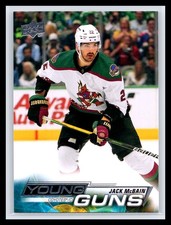 2022-23 Upper Deck #230 Jack McBain YOUNG GUNS Rookie Card RC