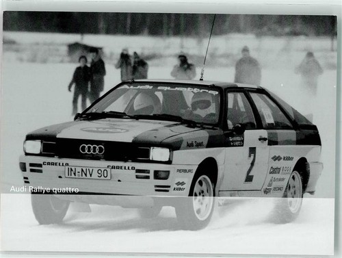 39627132 - Audi Rallye quattro Informationskarte Motorsport 1981