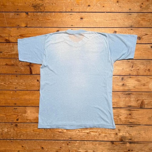Rare Vintage 70s Nike Rainbow Swoosh Brushstroke Logo Single Stitch T-Shirt L - Picture 8 of 8