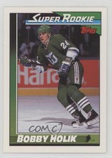 1991-92 Topps Super Rookie Bobby Holik #7 1fa9