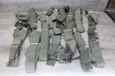 QTY 15  USGI MILITARY M1950 Foliage Trouser PANT SUSPENDERS Elastic Harness