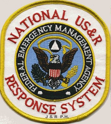 Federal - F.E.M.A. / National US&R  Response System (3.75'' x 4.25'') fire patch