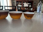 vintage pyrex mixing bowl set of 4 — photo 3