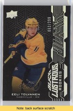 2018-19 SPx UD Black Lustrous Rookies 62/299 Eeli Tolvanen #LR-ET READ 2a8