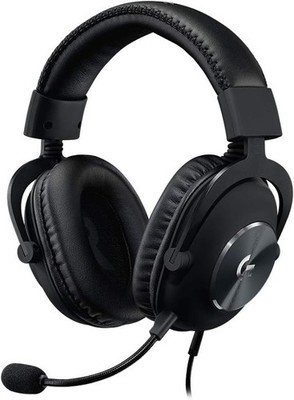 Brand New Logitech G PRO X Black Over-Ear Gaming Headset - Never Used
