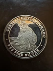 Historic Colorado Mining Central City  .999 Silver Proof Round