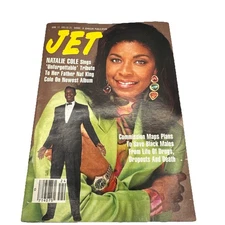 Vintage 1991 June 17 JET Magazine, Natalie Cole Sings ‘Unforgettable’ Tribute