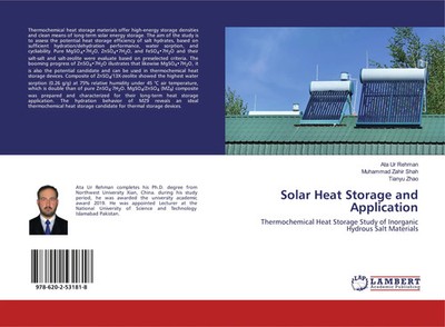 Ata Ur Rehman (u. a.) | Solar Heat Storage and Application | Taschenbuch (2020)
