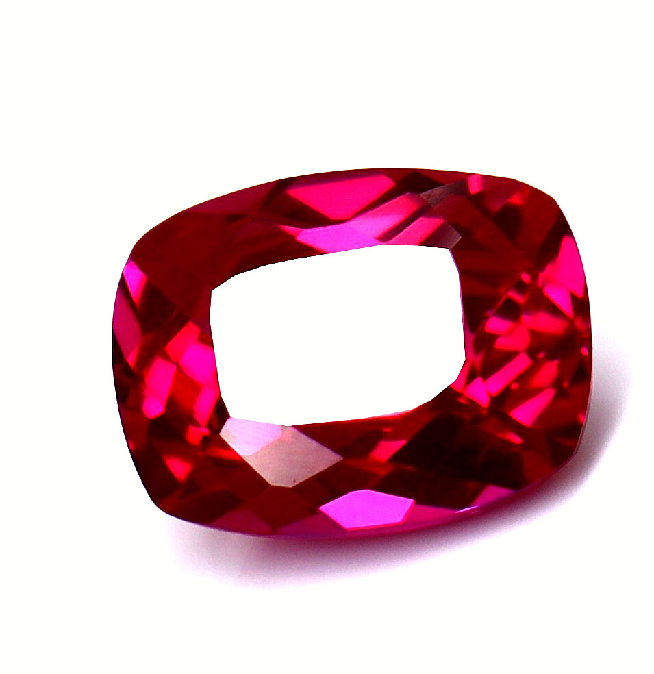 8.05 Ct Natural Cushion Cut Pink Spinel Loose Certified Gemstone