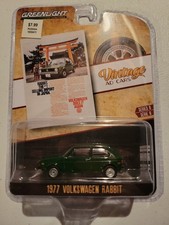Greenlight Vintage Ad Cars 1977 Volkswagen Rabbit Limited Edition Golf Mk1