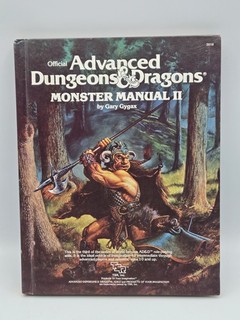 AD&D 1ST EDITION MONSTER MANUAL II HARDCOVER TSR 2016 VINTAGE 1983 GARY GYGAX
