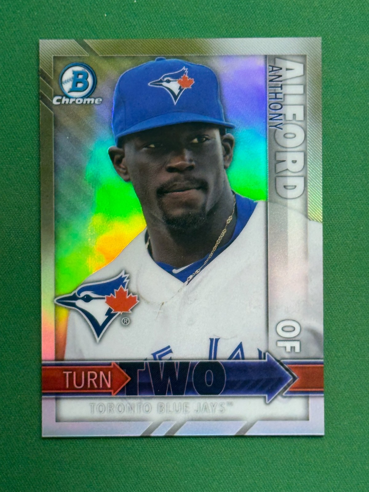 2016 Bowman Baseball Chrome Turn Two #TT-AP Anthony Alford / Max Pentecost