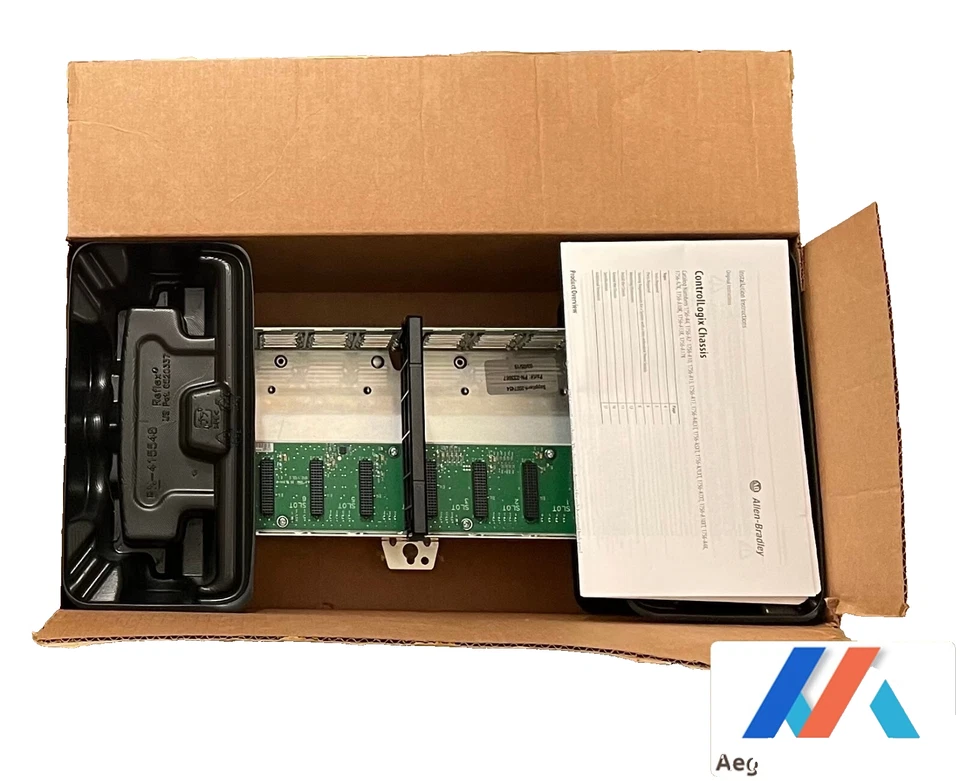 Allen-Bradley 1756-A10 Seri C ControlLogix 10 Ranuras Chasis 1756A10 C Nuevo - Imagen 3 de 4