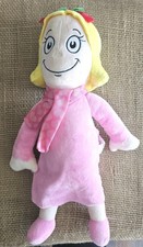 Dr Seuss Cindy Lou Who Plush 15" Toy Doll Pink Dress 2023