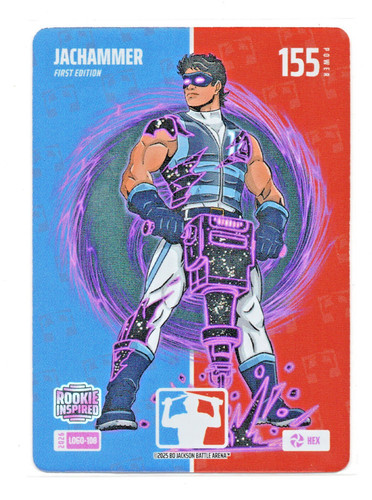 Bo Jackson Battle Arena Logo Hex SSP Jachammer Jac Caglianone Rookie 2026 RC 108