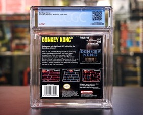 CGC 9.9 A++ GBA Donkey Kong Classic NES Series Sealed Not Wata or VGA
