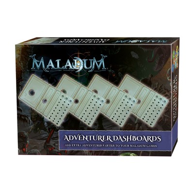Maladum Adventurer Dashboards - Dungeon Crawler D&D DND HeroQuest YHP