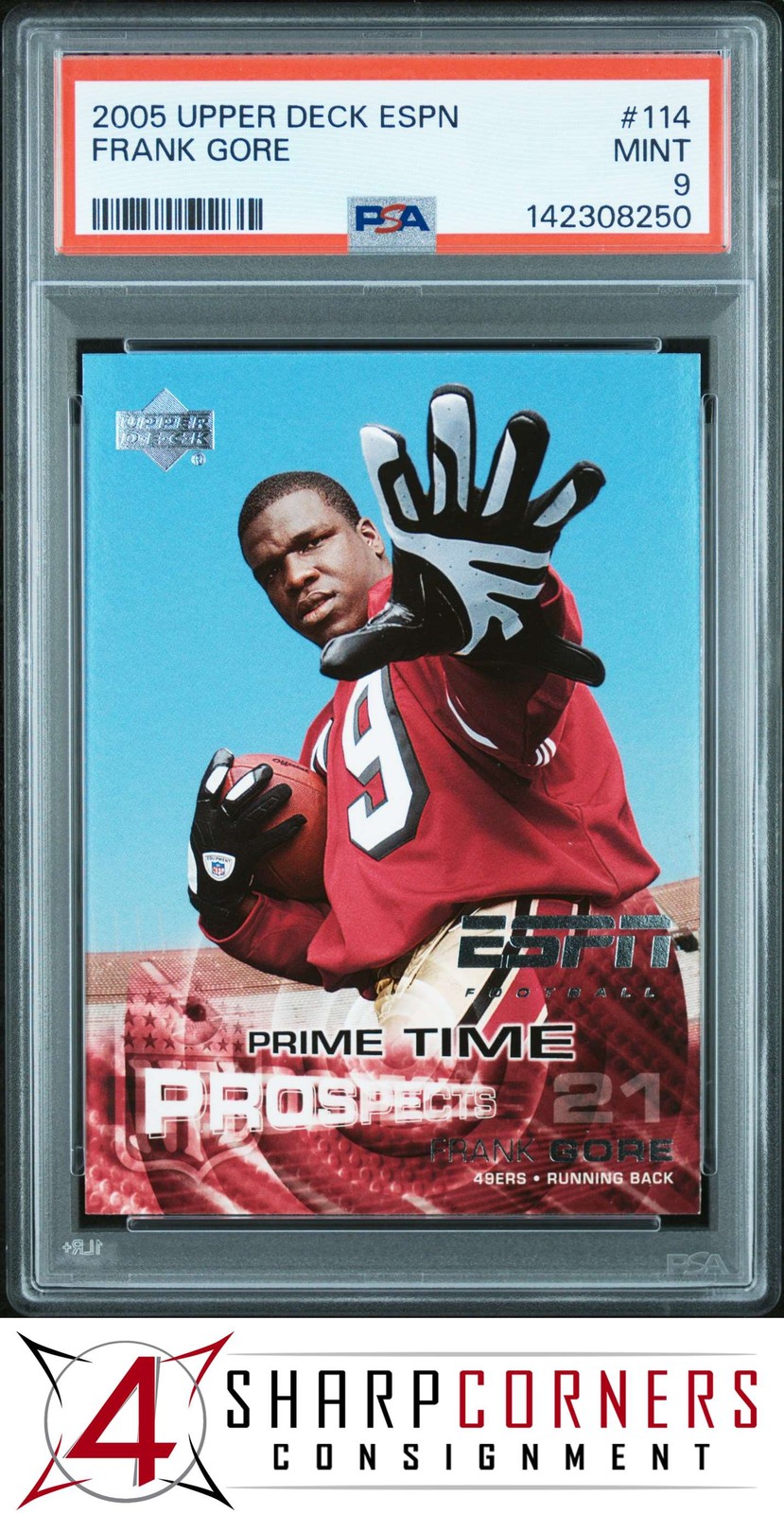 Frank Gore Upper Deck ESPN #114 Base