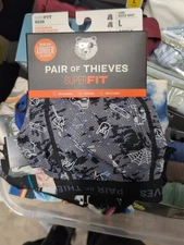 Pair Of Thieves Super Fit Vented Mesh 2 Pair Long Leg Boxer Briefs Size L 34-36