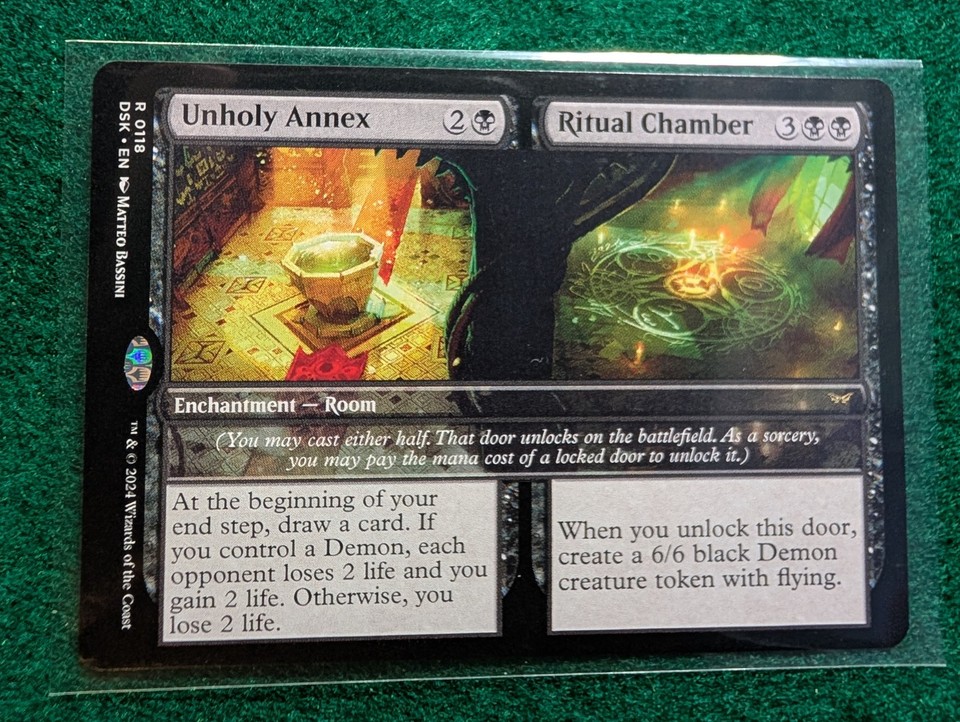Unholy Annex Ritual Chamber Duskmourn: House of Horror Regular | eBay
