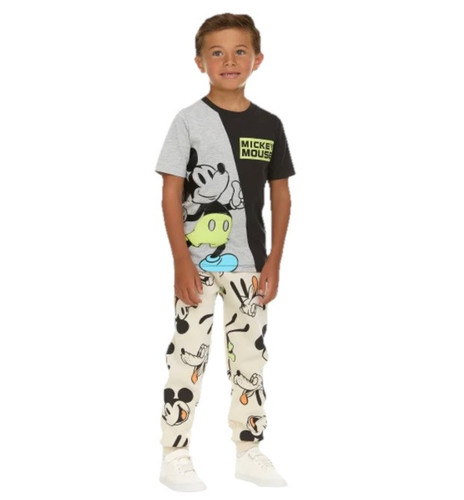 Mickey Mouse Disney Character Goofy Toddler Kids' 3-piece Hoodie Jogger Set, 3T - Picture 8 of 10
