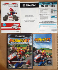 Mario Kart Double Dash  Nintendo Game Cube Manual/Case/NO GAME/Authentic
