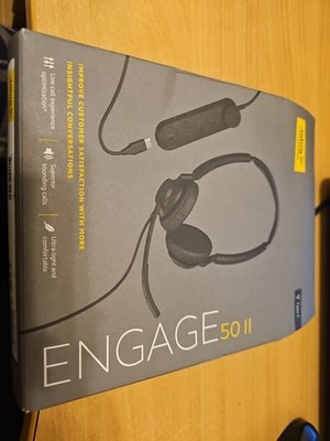 Jabra Engage 50 II Headset USB-C UC Stereo MS Teams Zertifiziert Neu Versiegelt