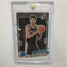 23-24 Panini Donruss Rated Rookie Victor Wembanyama 220 Spurs Basketball Base RC