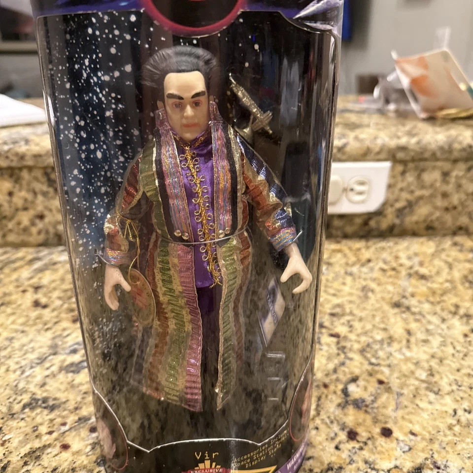 Figura de acción Babylon 5 Vir Cotto exclusivo estreno edición limitada 9" 1997 nueva en caja Foto 3 de 4