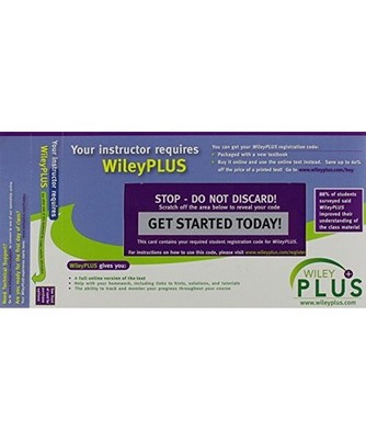 WileyPLUS Stand-Alone to Accompany Business Statistics, Ken Black