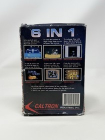 Caltron 6 in 1 Nintendo Entertainment System NES Complete CIB USA Version Rare