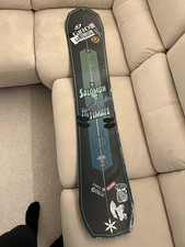 Salomon Ultimate Ride 2017 Snowboard 158cm With Crab Grab Stomp Pad All Mountain