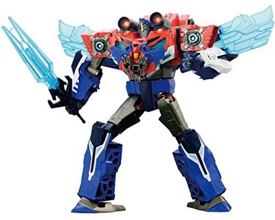 Takara Tomy Transformers Adventure TAV50 Hyper Surge Optimus Prime Figur