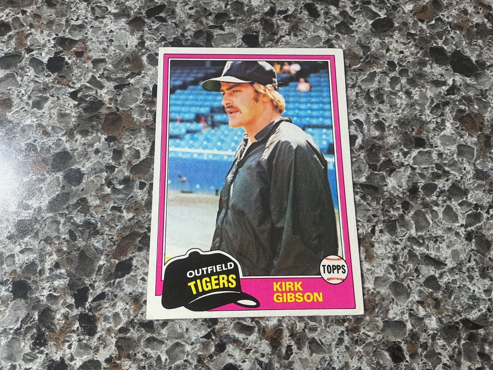 1981 Topps Kirk Gibson rookie #315 VG+     *KG6