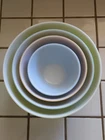 VTG Pyrex Primary Colors Nesting Mixing Bowls Set Of 4 - 401, 402, 403, 404