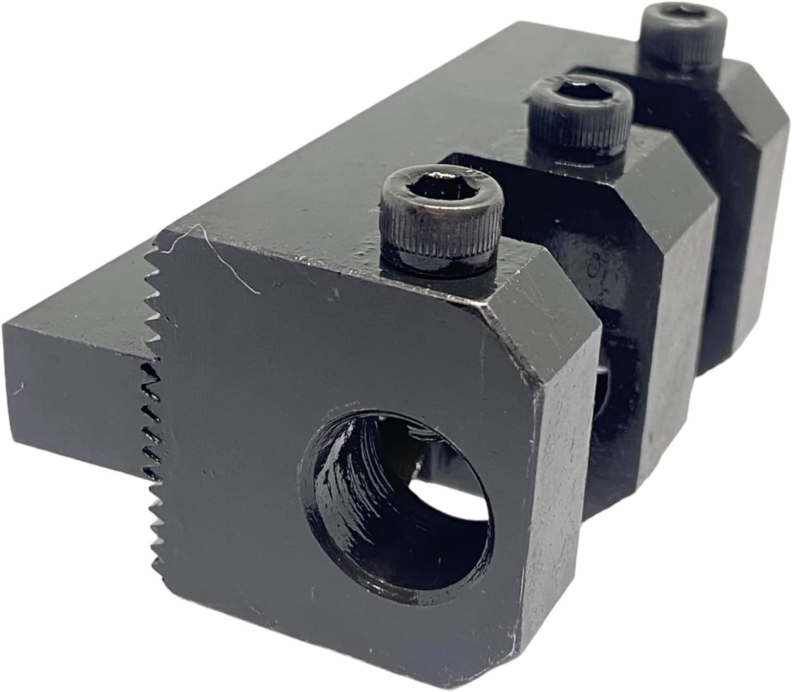 Buyohlic 1/2" Boring Bar Turning Tool Post Holder for Straight & Adjustable S...