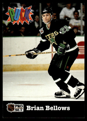 1992-93 Pro Set PUCK Brian Bellows Minnesota North Stars #13