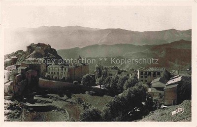 Ascros NICE 06 Alpes-Maritimes Ruine Kirche Berge Haeuser Tal